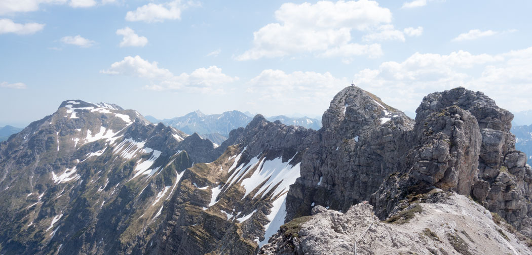 Read more about the article Allgäuer Gipfelgrate, Teil 2 – Hindelanger Klettersteig